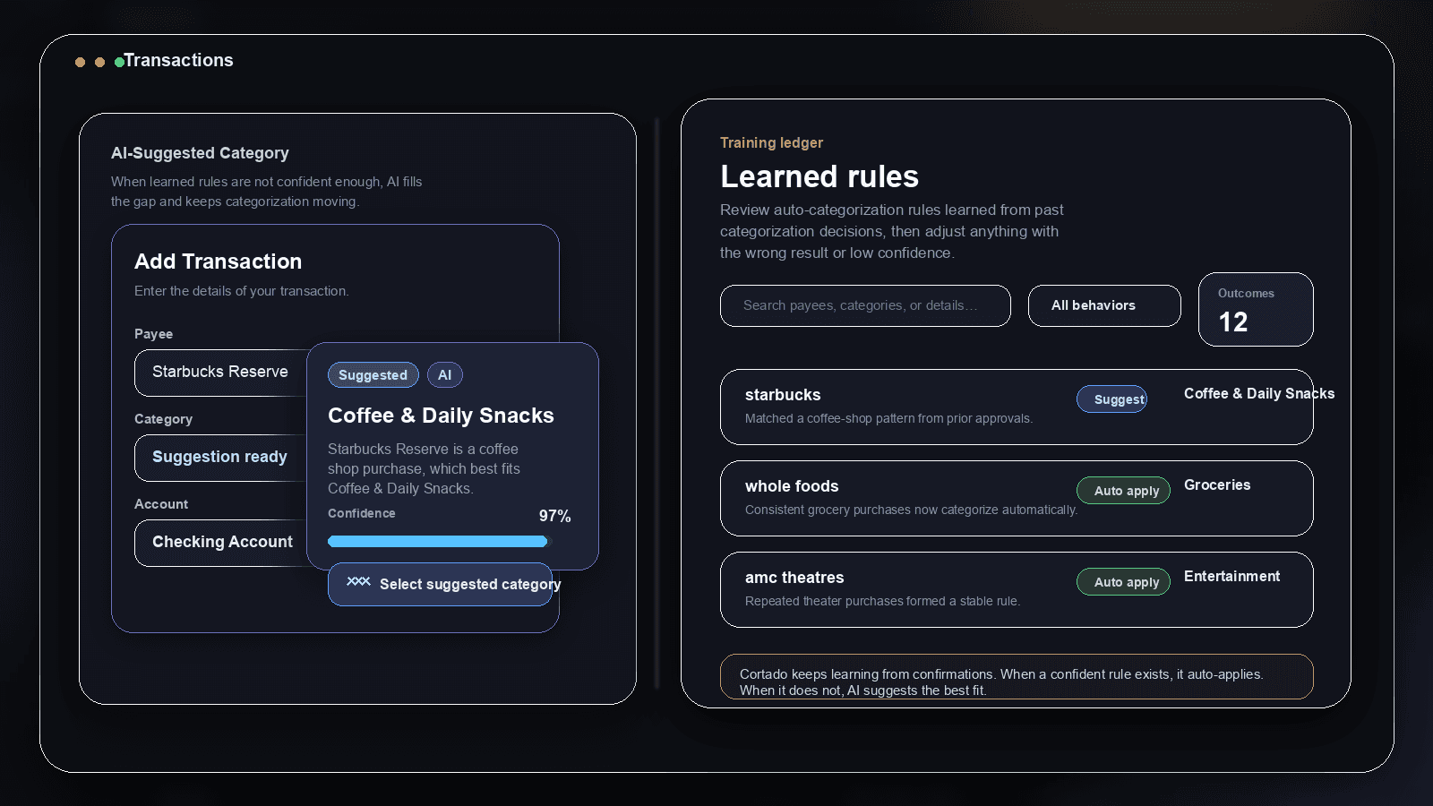 Smart Categorization